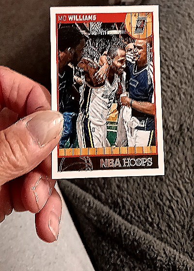 1993-94 Topps #391 M.O. Williams — front