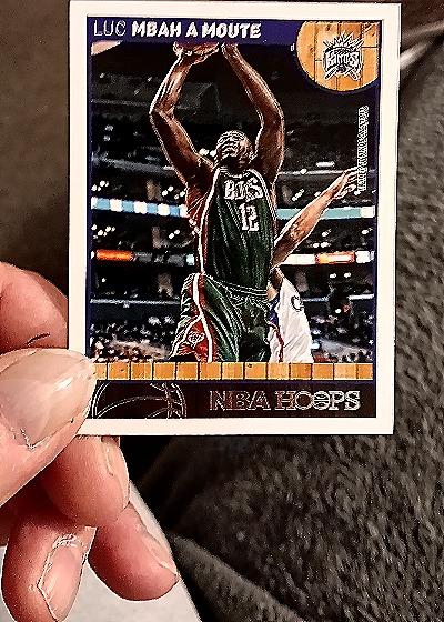 2013-14 Panini NBA Hoops #112 Luc Mbah a Moute — front