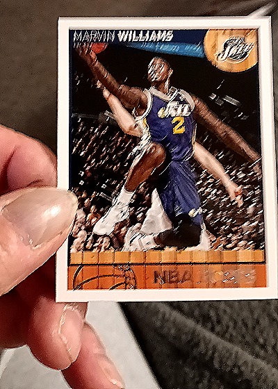 1992-93 Topps #238 Marvin Williams — front