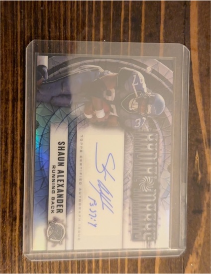 2024 Topps Resurgence Radial Marks Shaun Alexander — front