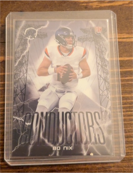 2024 Topps Resurgence #C-8 Bo Nix Conductors — front