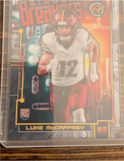 2024 Topps Resurgence Circuit Breakers #CB-18 Luke McCaffrey — front