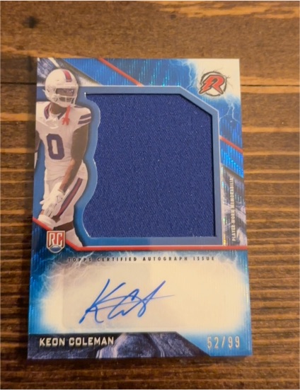 2025 Topps Resurgence #RPA-KC Keon Coleman — front