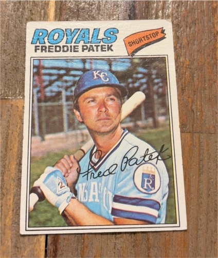 1977 Topps #422 Freddie Patek — front