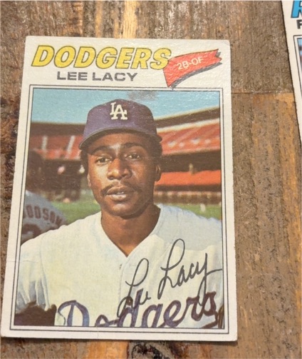1977 Topps #272 Lee Lacy — front
