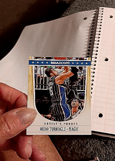 2011-12 Panini NBA Hoops #182 Hedo Turkoglu Artist's Proof — front