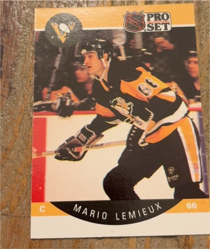 1990-91 Pro Set #236 Mario Lemieux — front