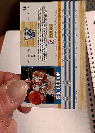 2011-12 Panini NBA Hoops #125 Eric Gordon — back