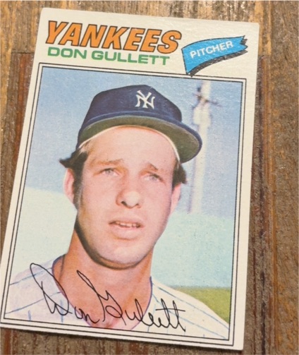 1977 Topps #15 Don Gullett — front