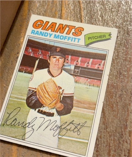 1977 Topps #464 Randy Moffitt — front