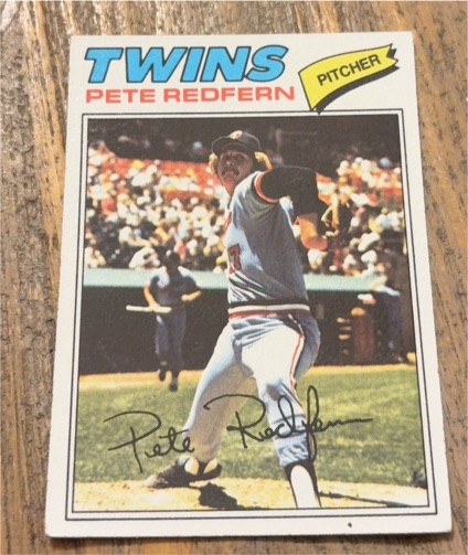 1977 Topps #249 Pete Redfern — front