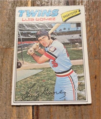 1977 Topps #13 Luis Gomez — front