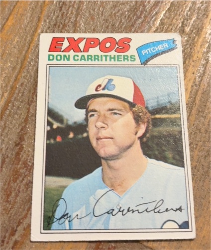 1977 Topps #579 Don Carrithers — front
