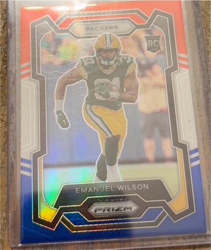 2023 Panini Prizm #335 Emanuel Wilson — front