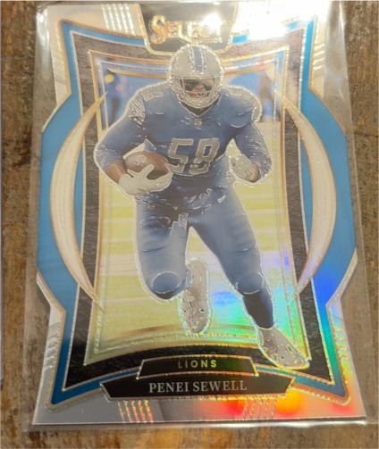 2024 Panini Select #87 Penei Sewell — front