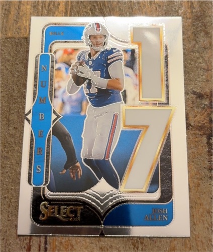 2024 Panini Select - Select Numbers #10 Josh Allen — front