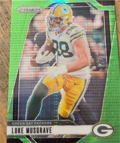 2024 Panini Prizm #105 Luke Musgrave — front