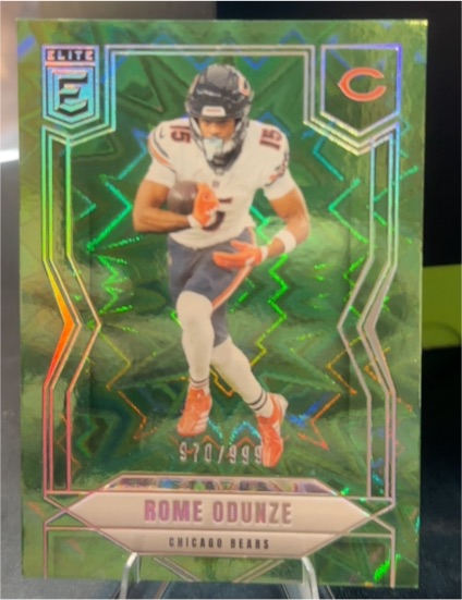 2025 Donruss Elite #Rome Odunze — front