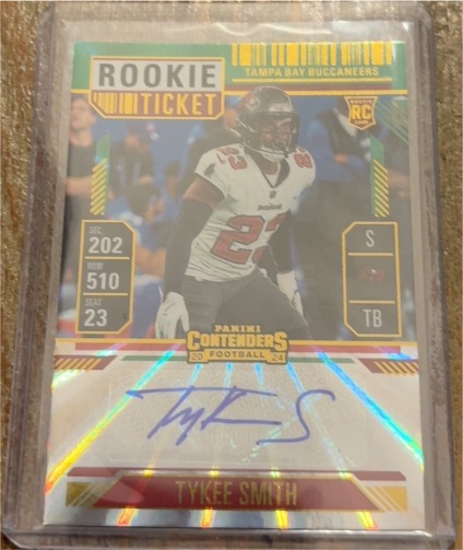 2024 Panini Contenders #256 Tykee Smith Rookie Ticket — front
