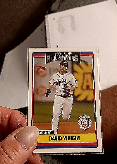 2006 Topps Updates & Highlights UH232 David Wright — front