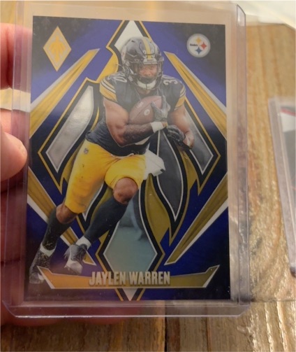 2024 Panini Phoenix #77 Jaylen Warren — front