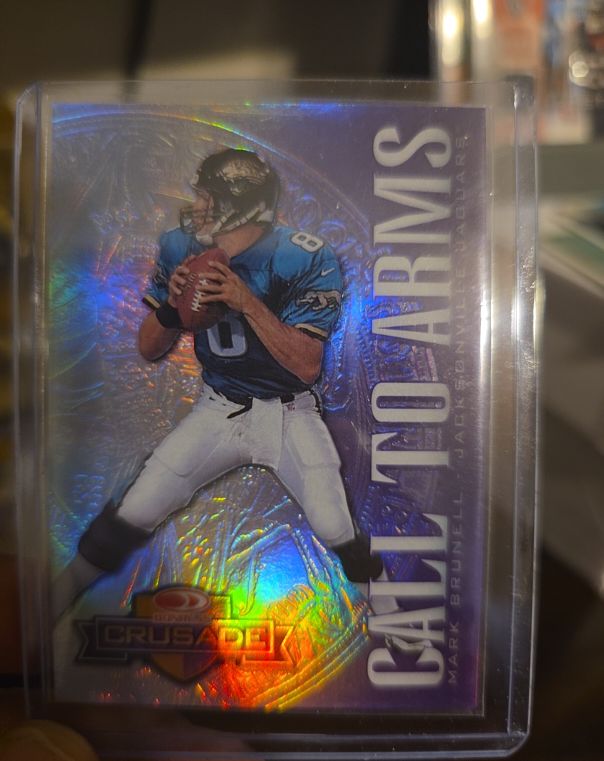 1998 Leaf Rookies & Stars Crusade #11 Mark Brunell — front