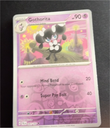 2025 Pokémon Paldea Evolved #091 Gothorita — front