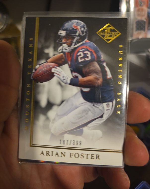2014 Panini Limited #187 Arian Foster — front