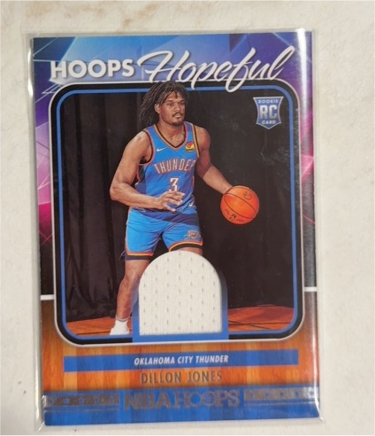 2024-25 Panini NBA Hoops #HHM-DJT Dillon Jones — front