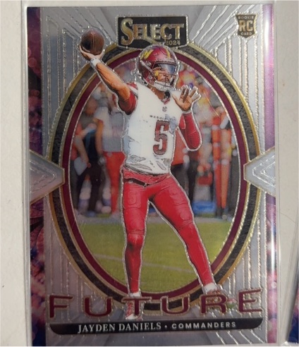 2024 Panini Select #4 Jayden Daniels Select Future — front