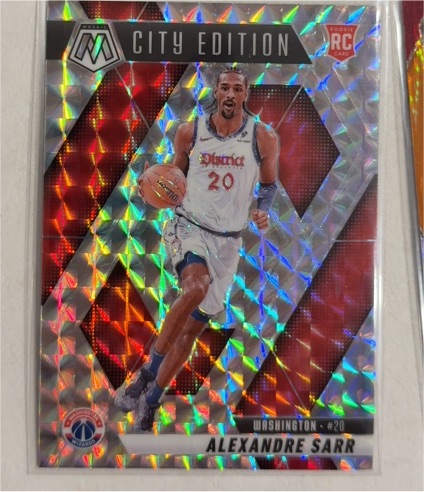 2024-25 Panini Mosaic City Edition #254 Alexandre Sarr — front