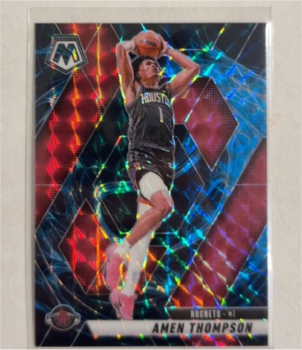 2024-25 Panini Mosaic #10 Amen Thompson — front