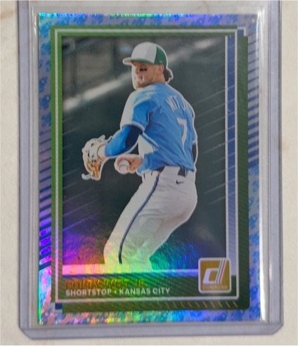 2025 Donruss #27 Bobby Witt Jr. — front