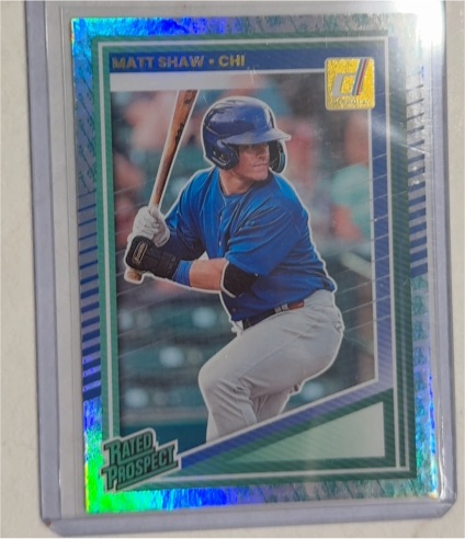 2025 Donruss #143 Matt Shaw — front