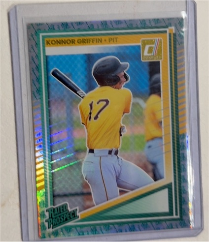 2025 Donruss #123 Konnor Griffin — front