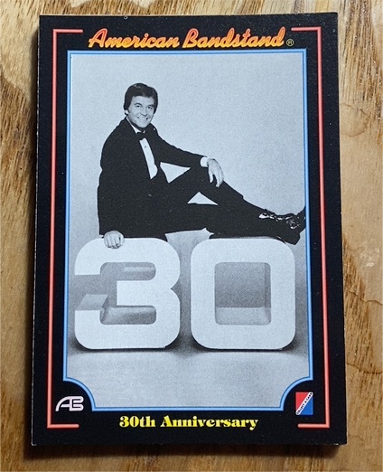 1993 Collect-A-Card American Bandstand #88 Dick Clark 30th Anniversary — front