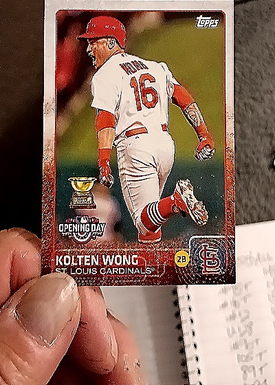 2015 Topps Opening Day #145 Kolten Wong — front