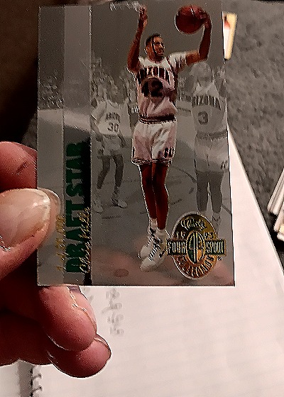 1993 Classic Four Sport Chromium #CM47 Chris Mills — front