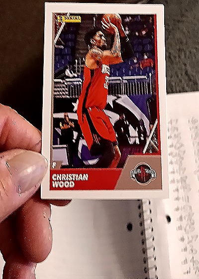 2021-22 Panini Sticker & Card Collection #54 Christian Wood — front
