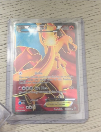 2014 Pokémon XY2 #081 Charizard EX SR Wild Blaze — front