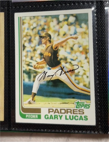 1982 Topps #120 Gary Lucas — front
