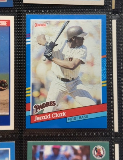 1991 Donruss #74 Jerald Clark — front