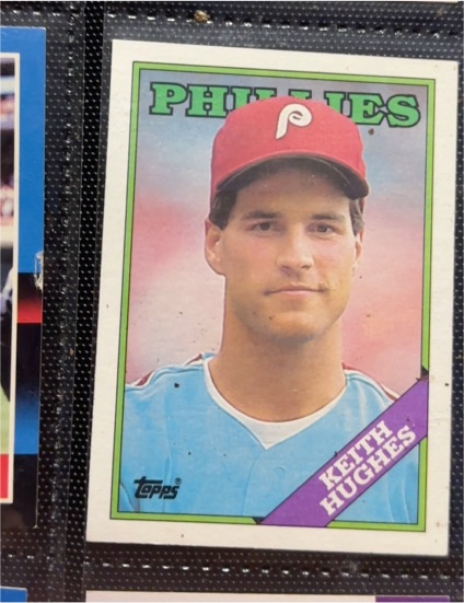 1988 Topps #781 Keith Hughes — front