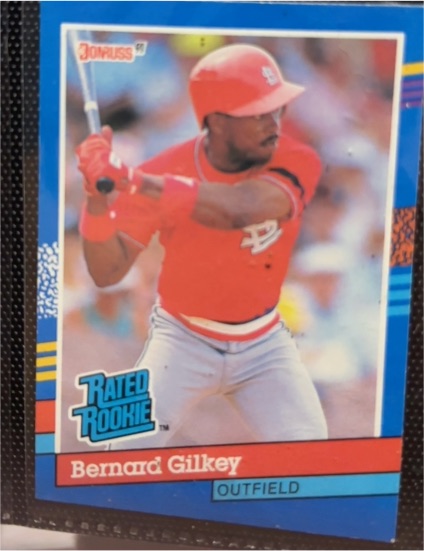 1991 Donruss #30 Bernard Gilkey — front