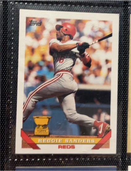 1993 Topps #83 Reggie Sanders — front