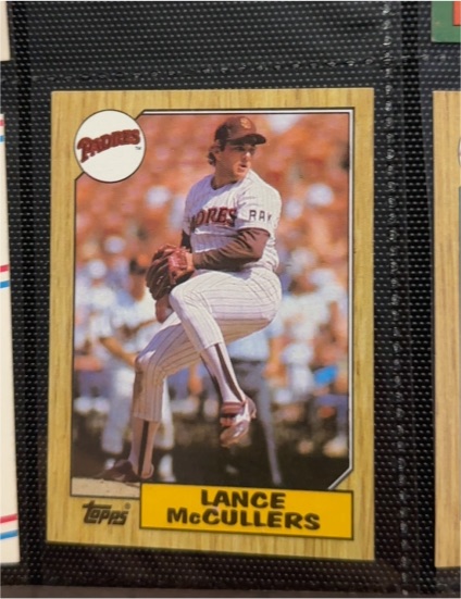 1987 Topps #559 Lance McCullers — front