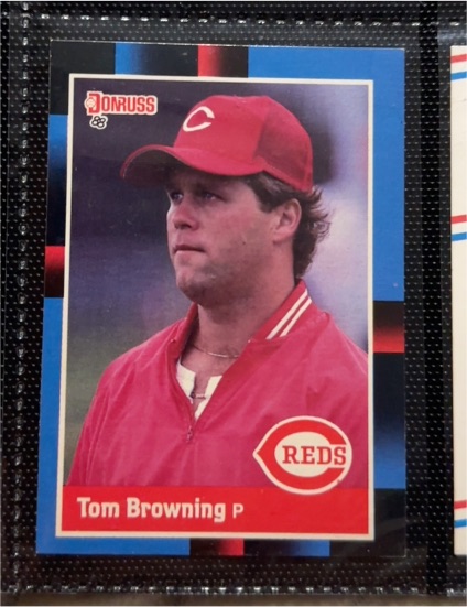 1988 Donruss #63 Tom Browning — front