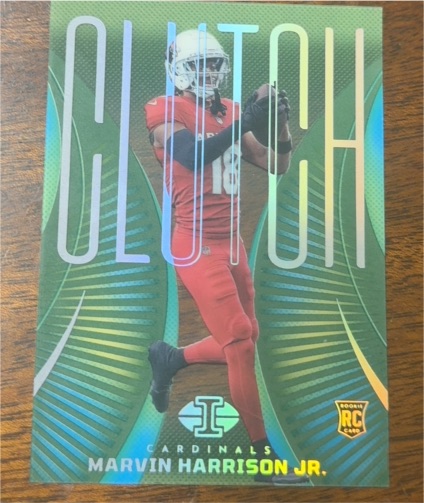 2024 Panini Illusions #1 Marvin Harrison Jr. Clutch — front