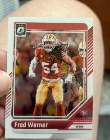2024 Donruss Optic #175 Fred Warner — front