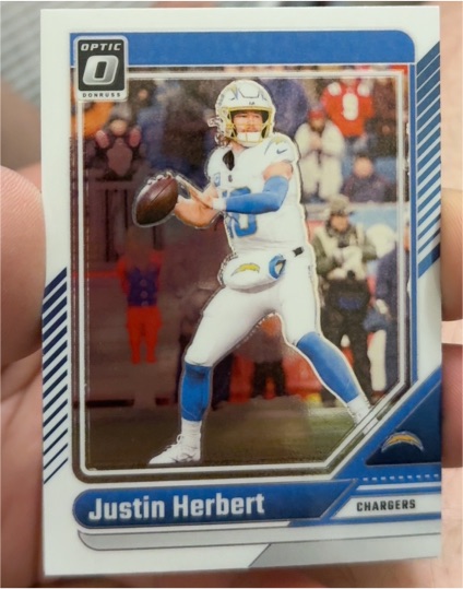 2024 Donruss Optic #106 Justin Herbert — front